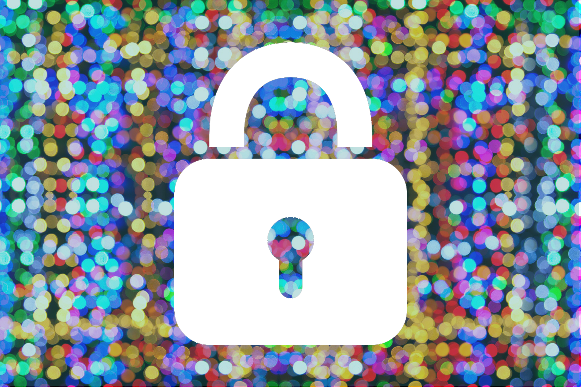 padlock staying safe with christmas cyber scams