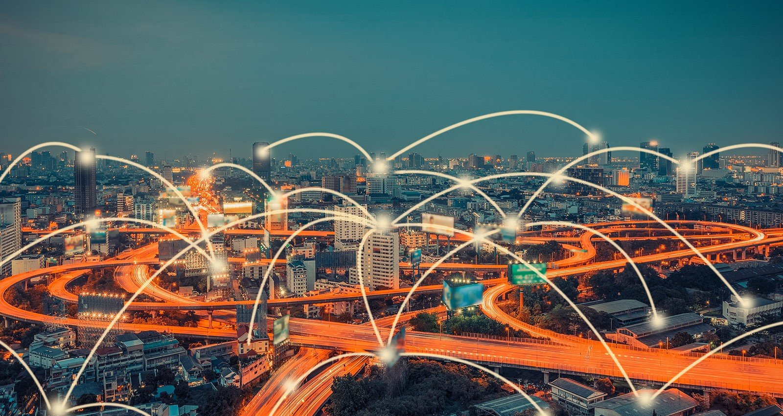 Connecting lights to show software defined networking