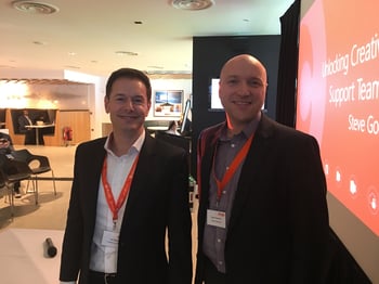 Tim Wallis and Steve Goodman of Content and Code